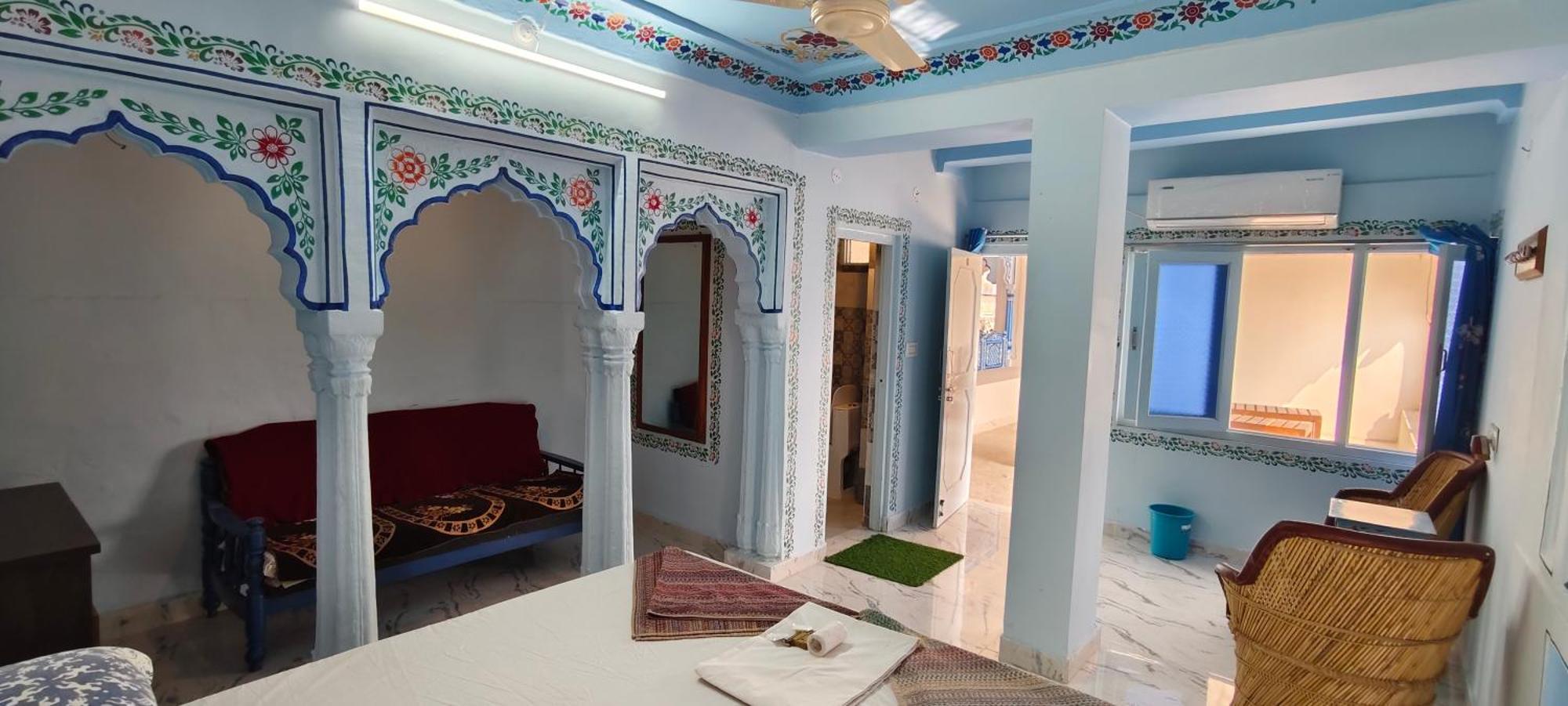 Hotel Bharatpur Palace Pushkar Bagian luar foto